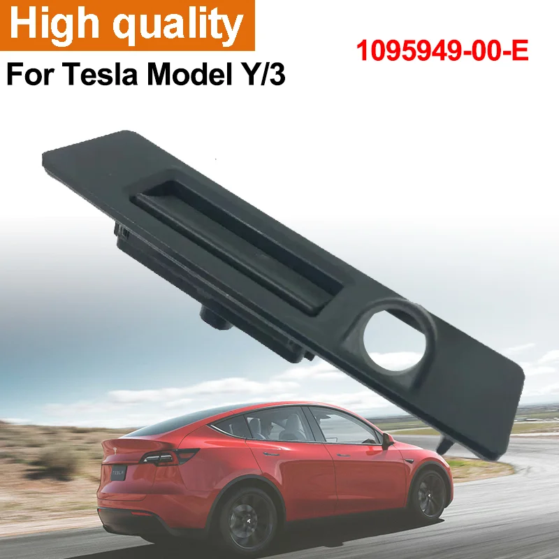 

Новый 1095949 -00-E для Tesla Model 3/Y, задняя крышка багажника автомобиля, электрический переключатель задней двери, крышка ручки багажника без камеры