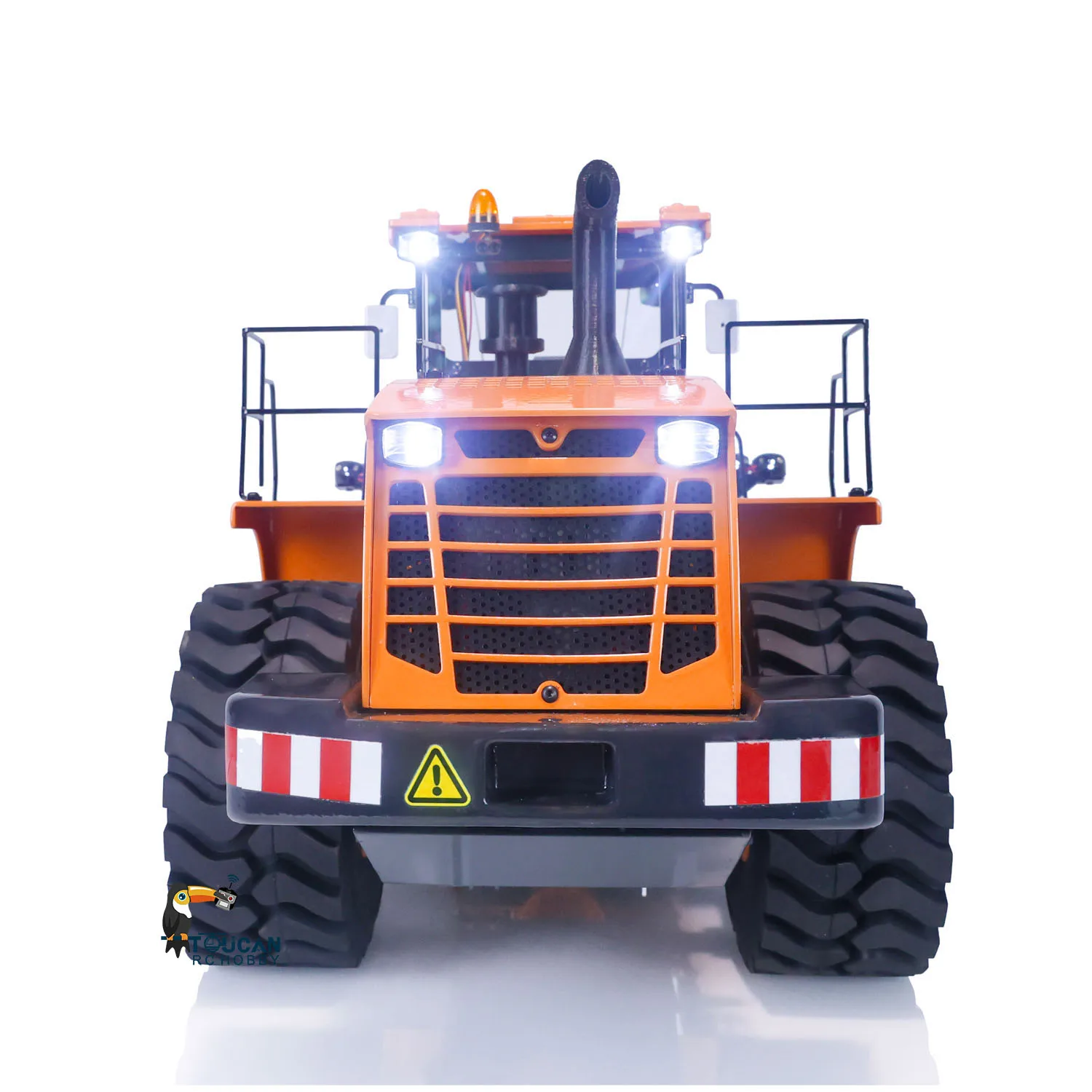 1/14 WA470 980L XDRC RC Loader Metal Hydraulic Remote Controlled Light Sound Construction Vehicle Toucan Toys THZH1375