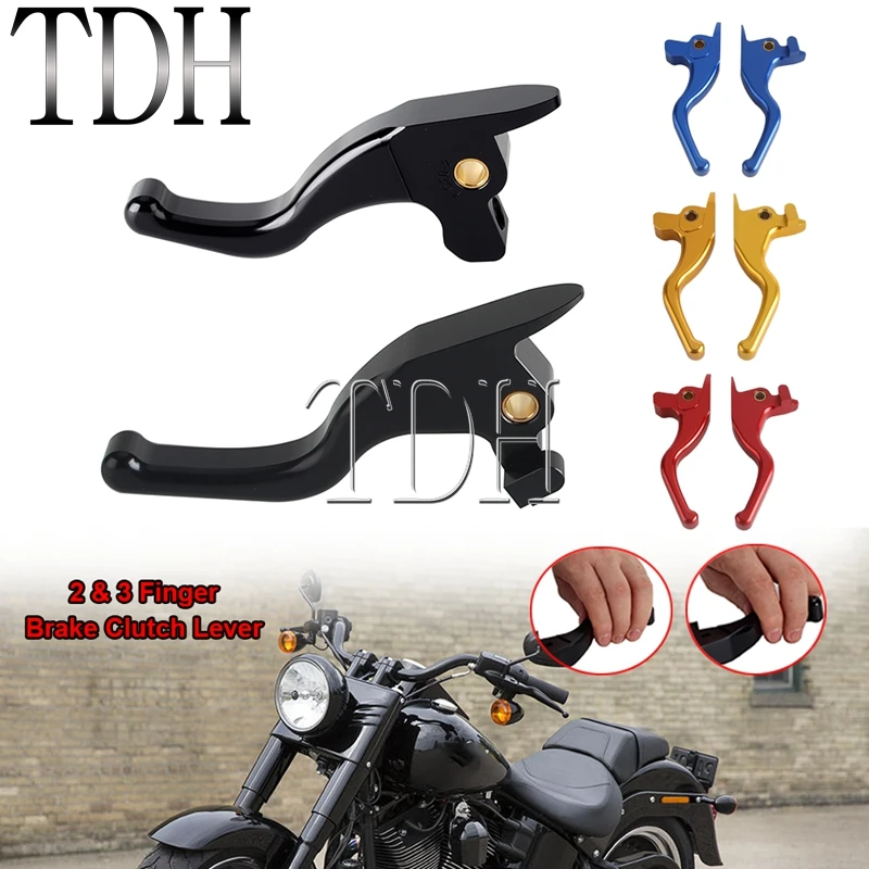 Motorcycle Accessories Brake Clutch Levers Handle Control Lever For Harley Softail Slim S FLSS Softail Fat Boy S FLSTFBS 2017