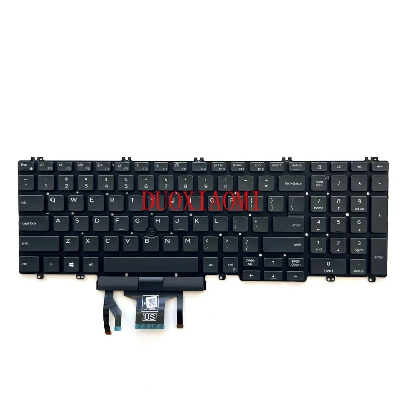 New Backlit keyboard For Dell Latitude 5500 5501 5510 5511 Pointer 0MMH7V