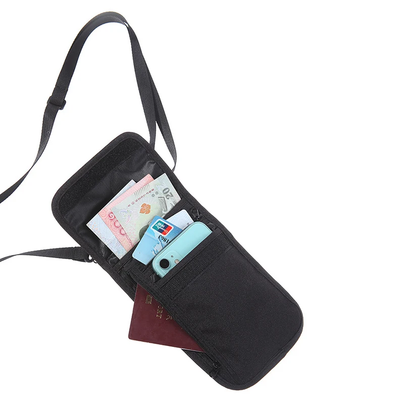 

Travel Neck Pouch - Waterproof Passport Holder & Crossbody Phone Bag For International Travel, Concerts, And Outdoor Activities