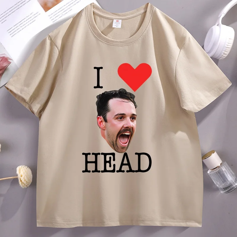 

I Love Travis Head T-shirt Funny Humor Cotton Short Sleeve T Shirts Men Women Comfortable Round Neck Tshirt Mens Clothing