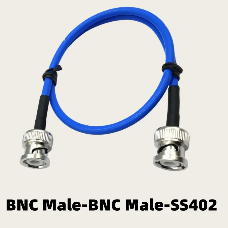 

BNC Male to BNC Male Test Line 12GHZ Low Standing Wave Adapter SS402 Stable Amplitude and Phase Cable