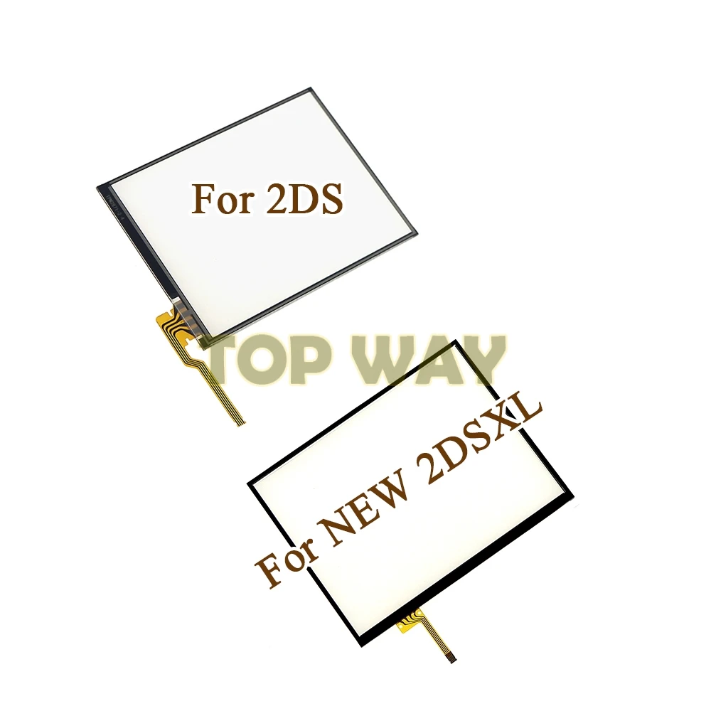 50 Uds. Para el nuevo reemplazo de reparación del digitalizador de pantalla táctil 2DSXL para la consola de juegos 2DS para el nuevo 2DS XL LL
