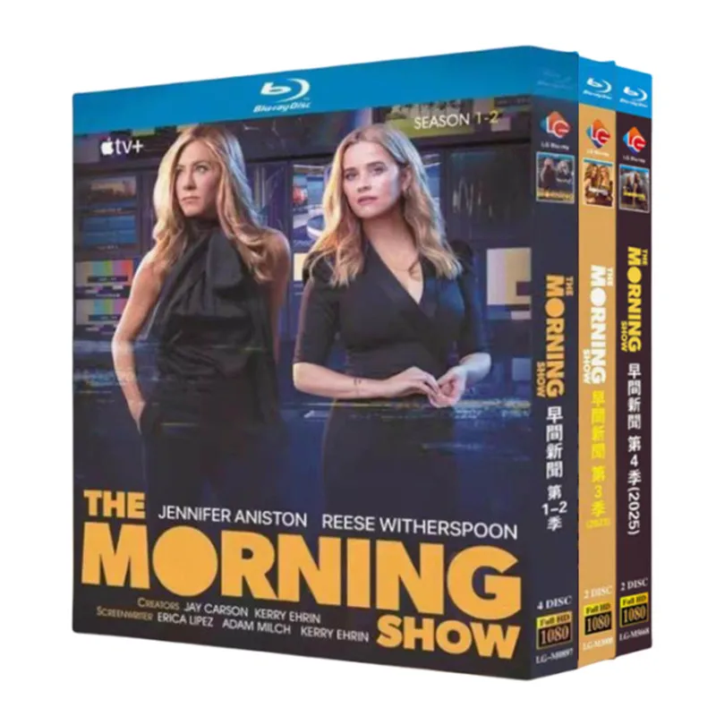 The Morning Show: Season 1-4 BD Blu-ray Movie TV Film 8-Disc Blu-ray disc