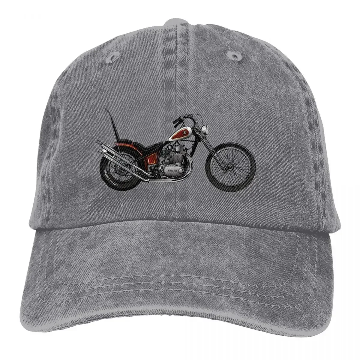 

Washed Men's Baseball Cap Bike Trucker Snapback Cowboy Caps Dad Hat Golf Hats