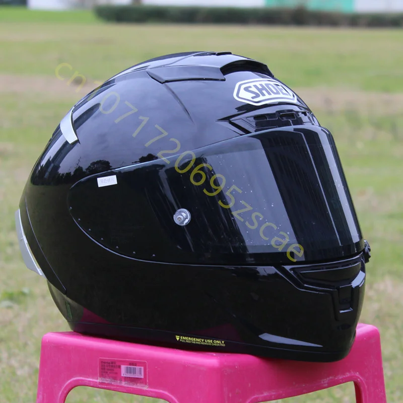 Motorcycle Full-face Helmet SHOEI X-14 Helmet X-SPIRIT III X-Fourteen Sports bicycle racing helmet Bright Black,Capacete