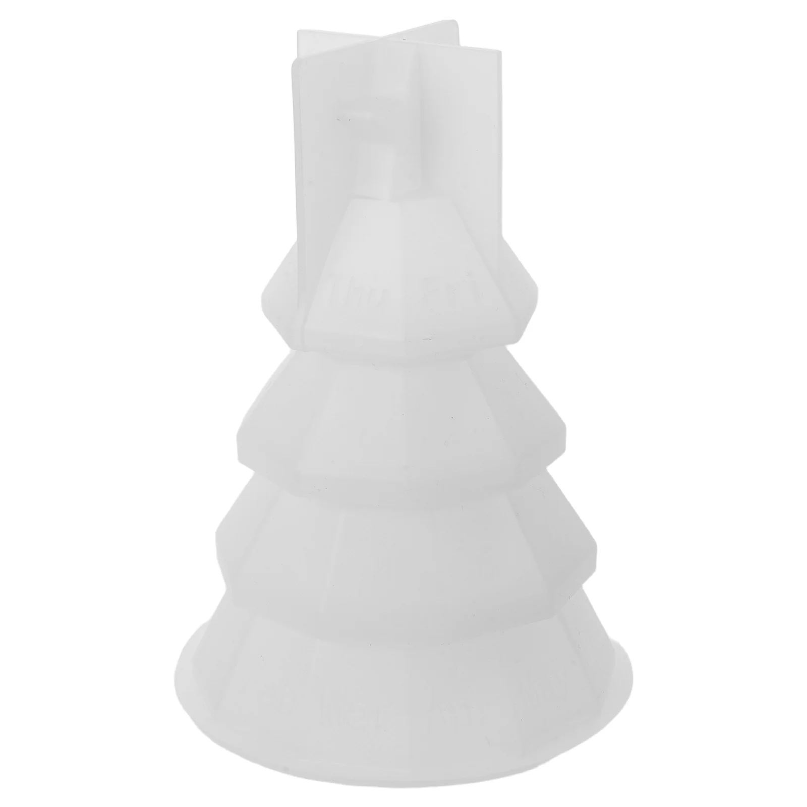 

1Set Christmas Tree Silicone Jar Mold Stackable Epoxy Resin Box Mold for DIY Jewelry Candy Holder Office Home Desk Ornament