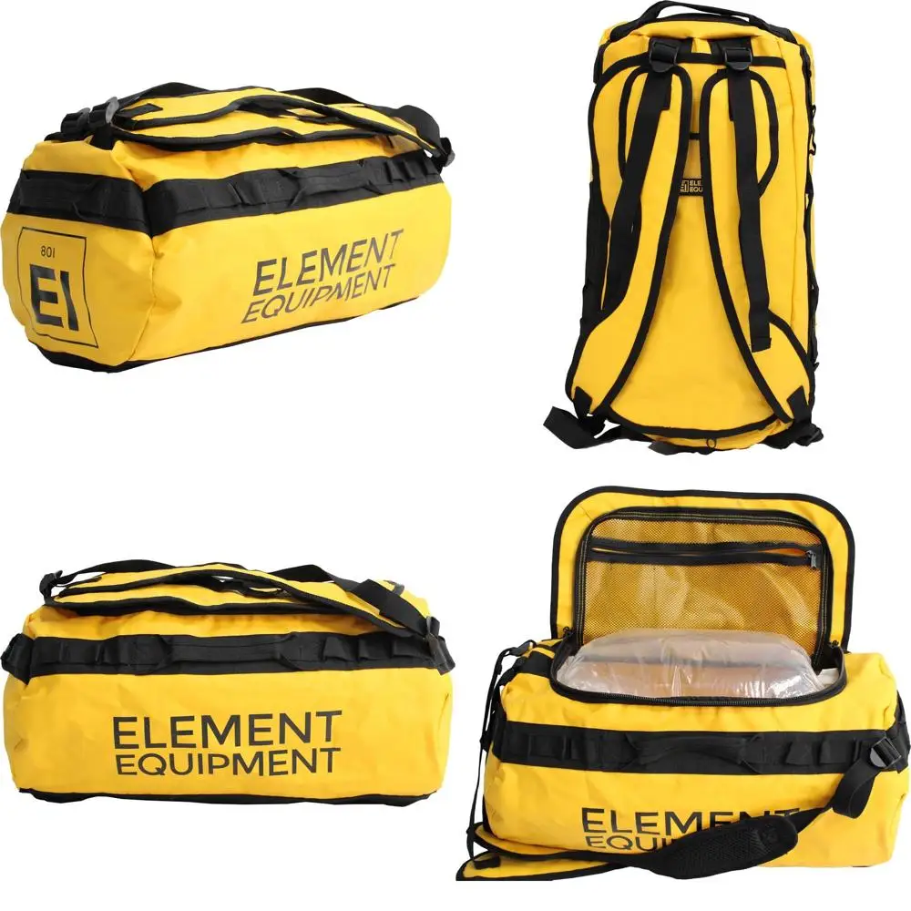 

Маленькая водонепроницаемая сумка TrailDuel с желтыми плечевыми ремнями