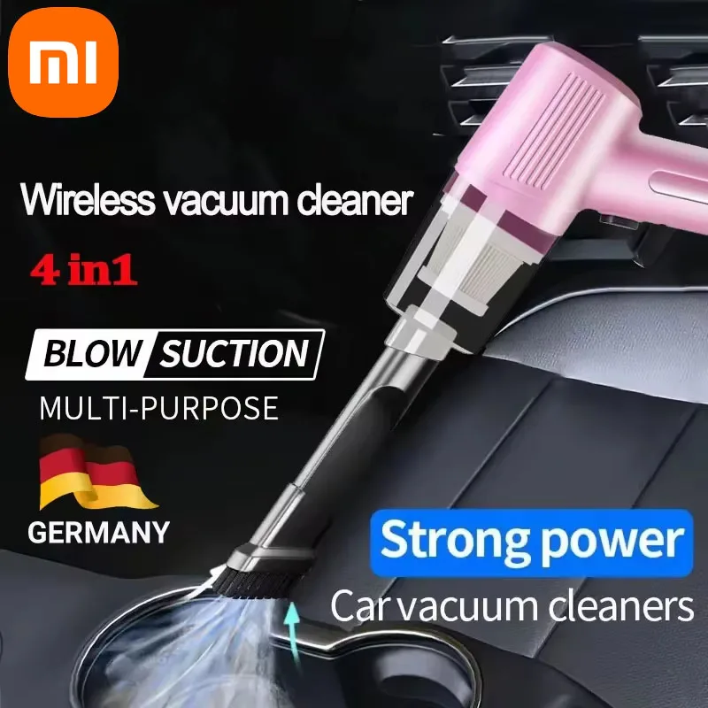 Xiaomi Wireless Car Vacuum Cleaner Multifunctional Mini Portable High-power Suction Blowing Integrated Cleaning Appliance