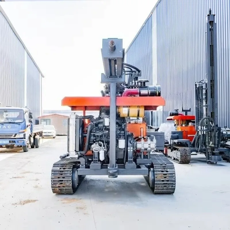 Heavy Load Hydraulic Photovoltaic Pile Driver Customizable Track Rig For Professional Solar Foundation Contractors