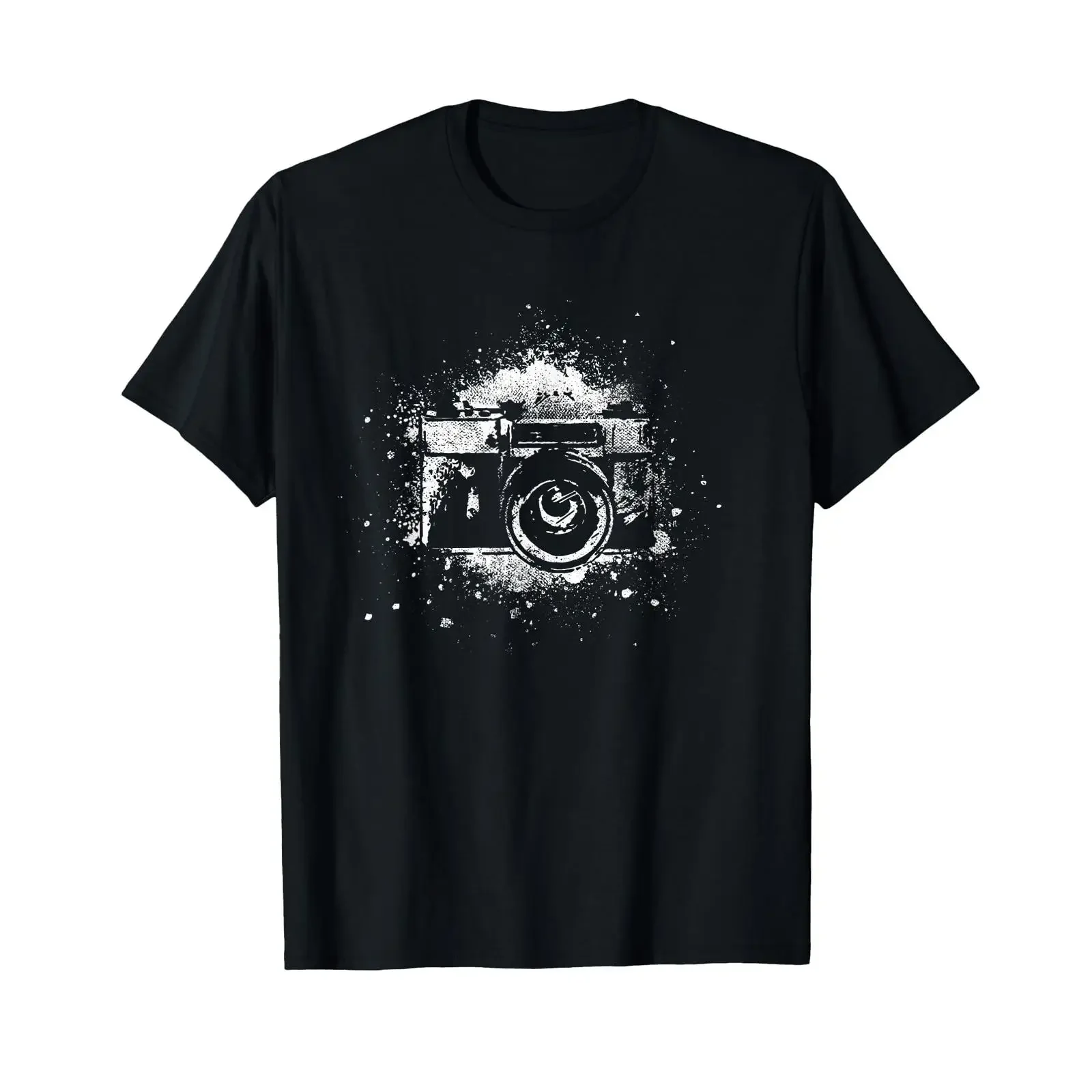 Photographer T Shirt Camera Photography Retro Journalist vintage Washed Soft Stretched Versatile designer clothes fashion