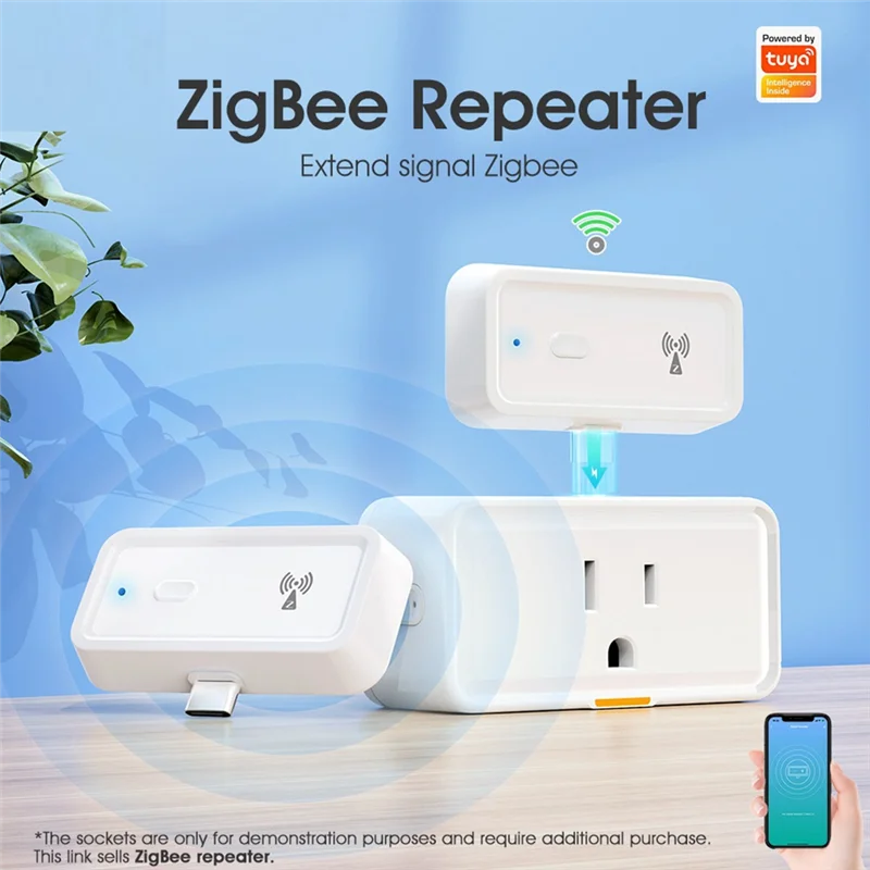 -A20Z 2Pcs Zigbee Typ-C Signal Repeater Signal Verstärker Extender Für Smart Leben Zigbee Gateway Smart Home geräte Assistent
