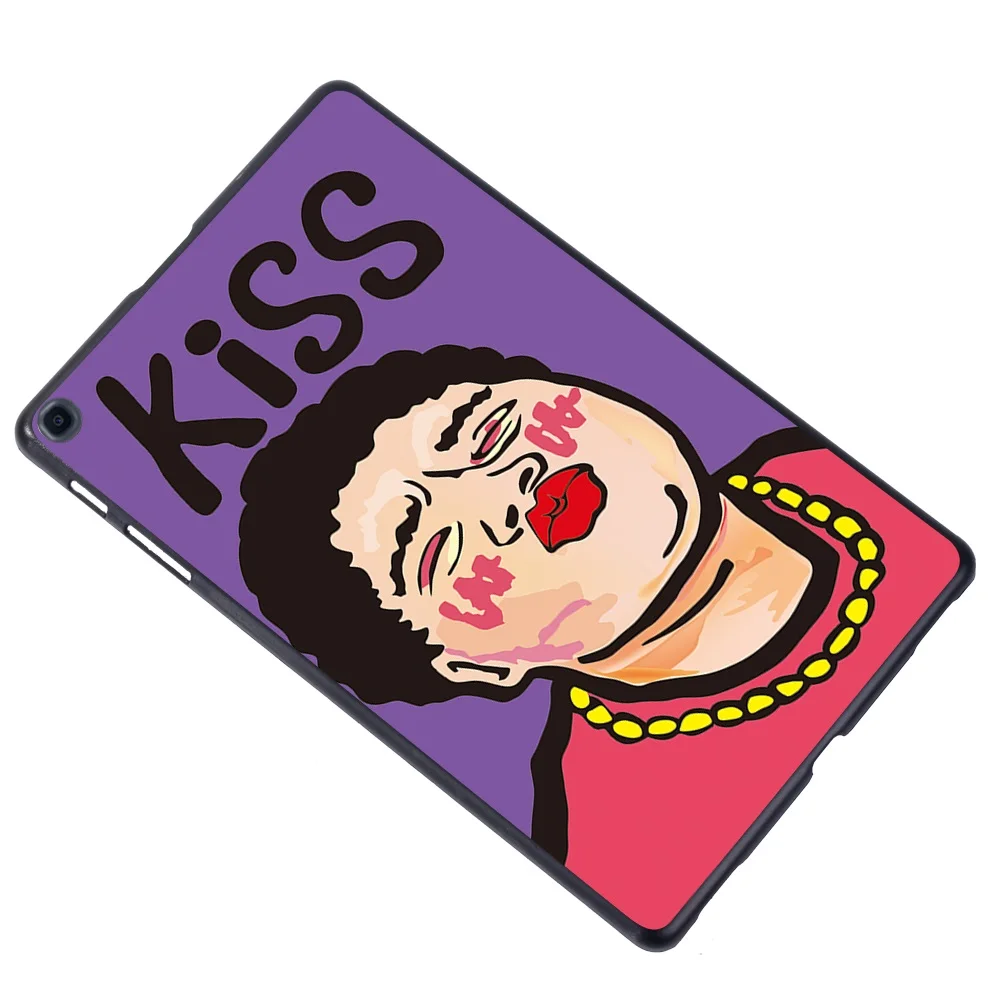 Tablet caso duro para samsung galaxy tab s7 11/tab s6 lite 10.4/tab s6 10.5/tab s4 10.5/tab s5e 10.5 engraçado impressão de volta capa de escudo