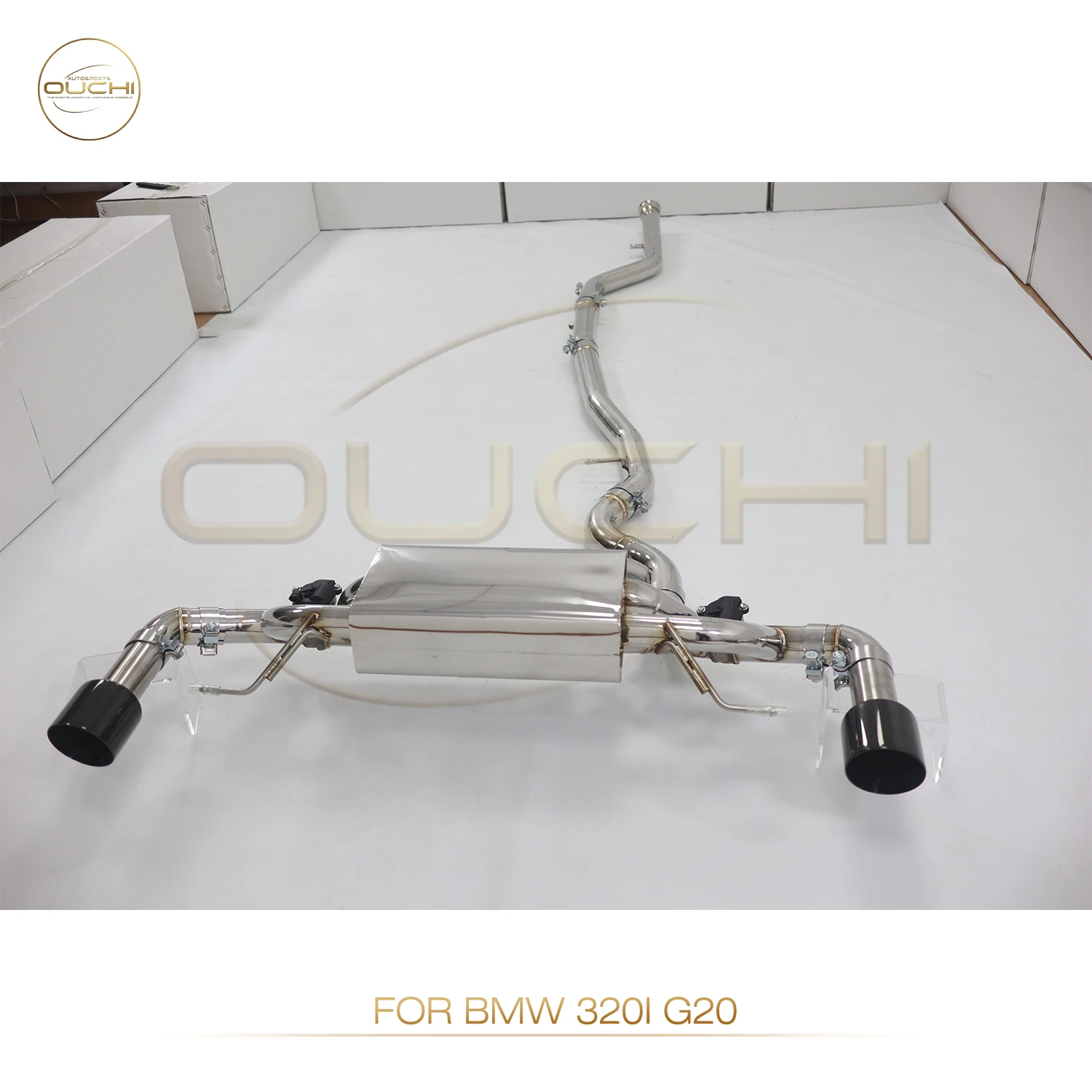 

OUCHI Exhaust System Stainless Steel Performance Catback for BMW 320i G20 2.0T Muffler With Valve