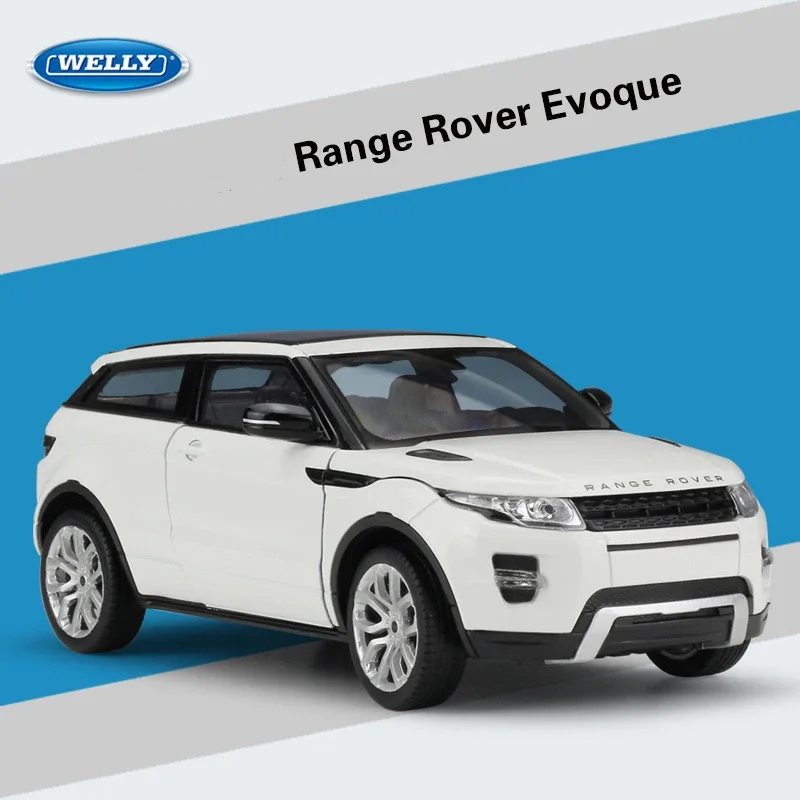 

WELLY 1:24 Range Rover Evoque Simulation Alloy Car Model - Suitable for Children's Toys and Collections