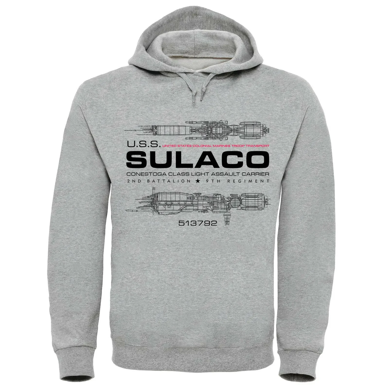 Mens Sulaco Aliens Movie Hoodie Nostromo Weyland Yutani Corp Lv426 M41A Pulse Cool Unisex Tee