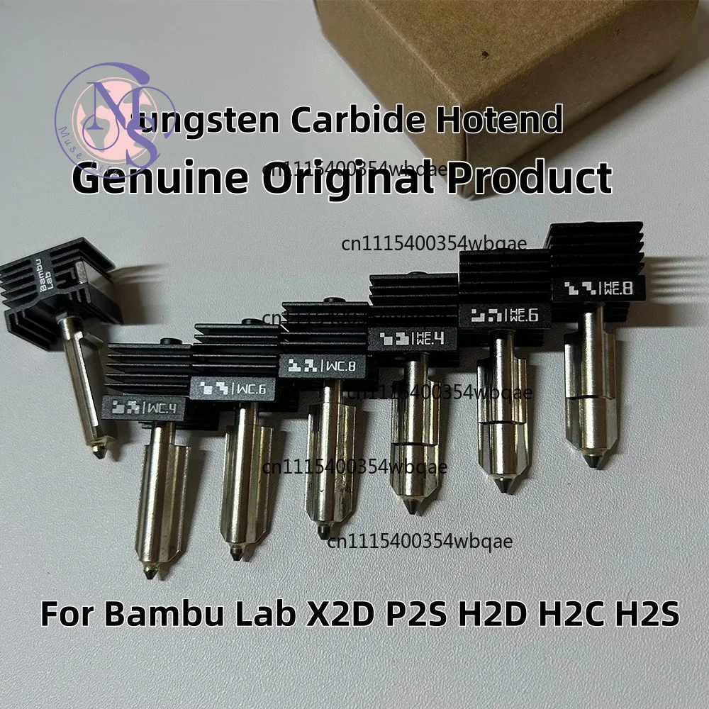 ZOCI-FOR-3D Printer Hotend Tungsten Carbide Nozzle, Replacement Accessories