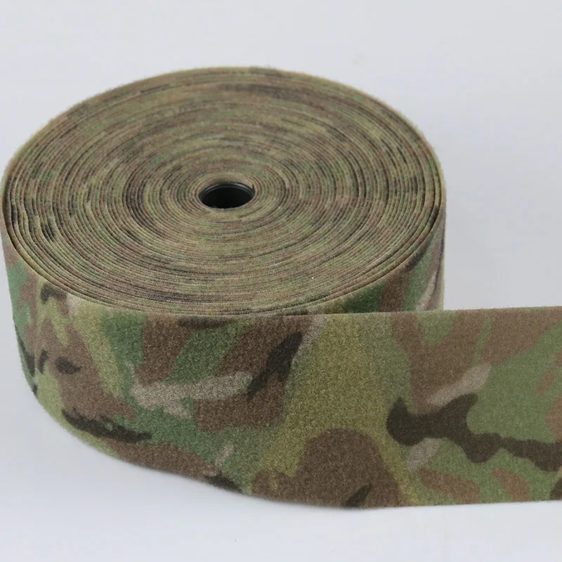 タクティカルタンクトップcamo,粘着ストリップ付き,ヘルメットカバー,ループ付き,フリースの顔,粘着性,長さ10cm x 1m