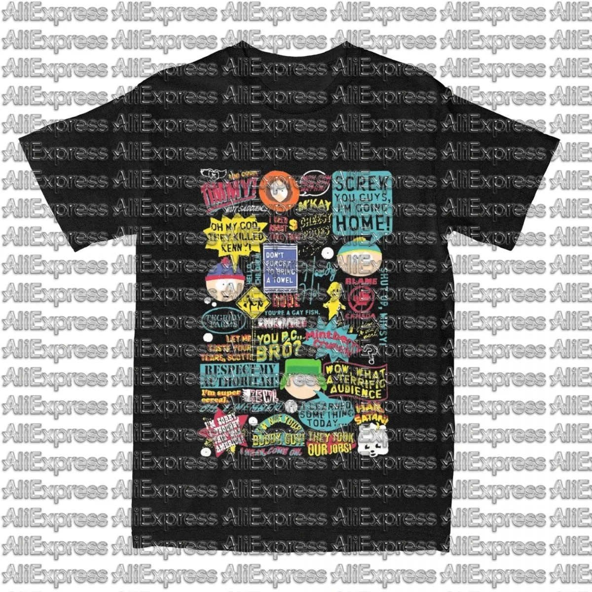 Southparks Sözler T-shirt Komi - Summer Clothing Quotes incelemesi ve fiyatı