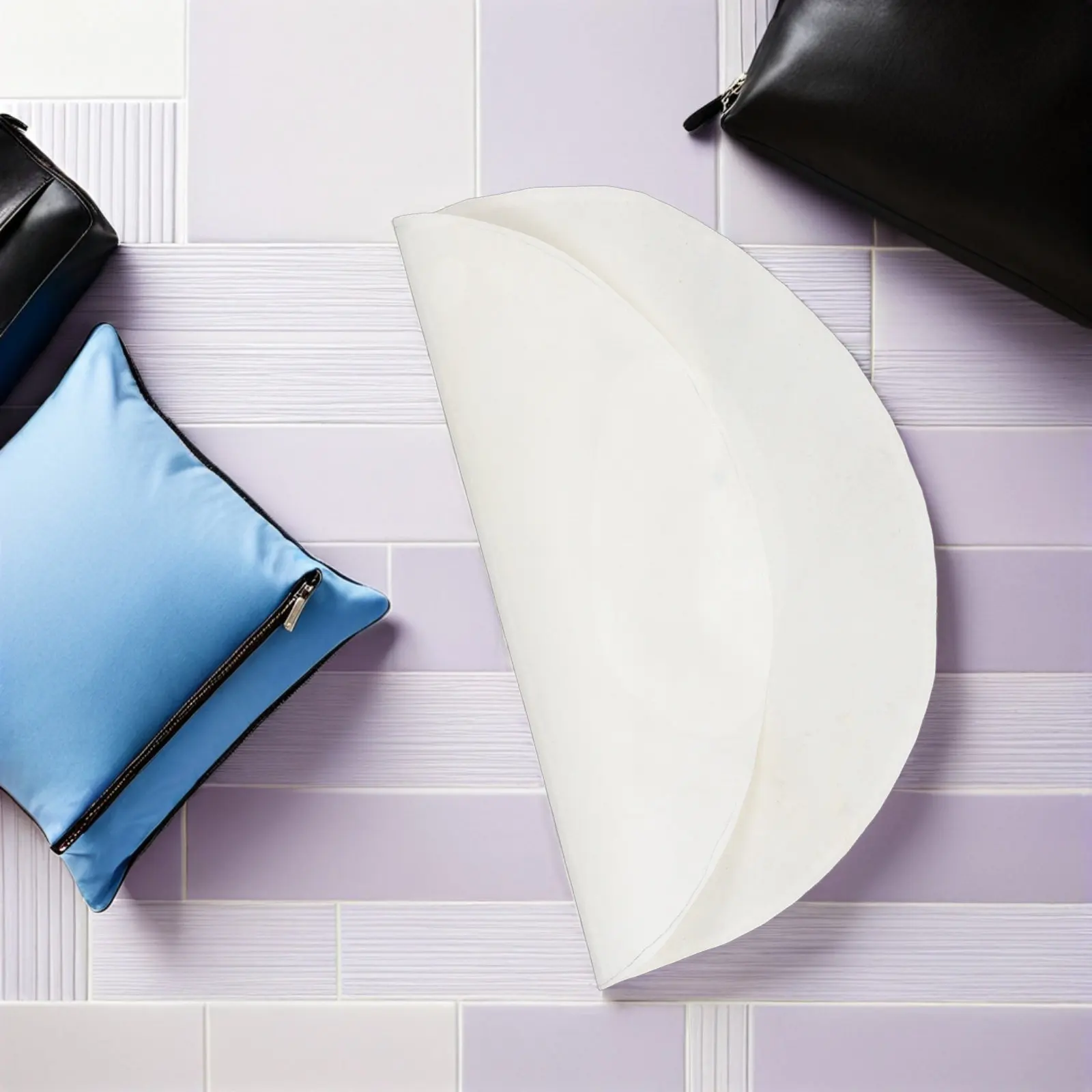 

Natural Goat Skin Drum Head 59.5cm Replacement for African Drums Hand Percussion Flat Round Skin Provides Steady Warm Tones