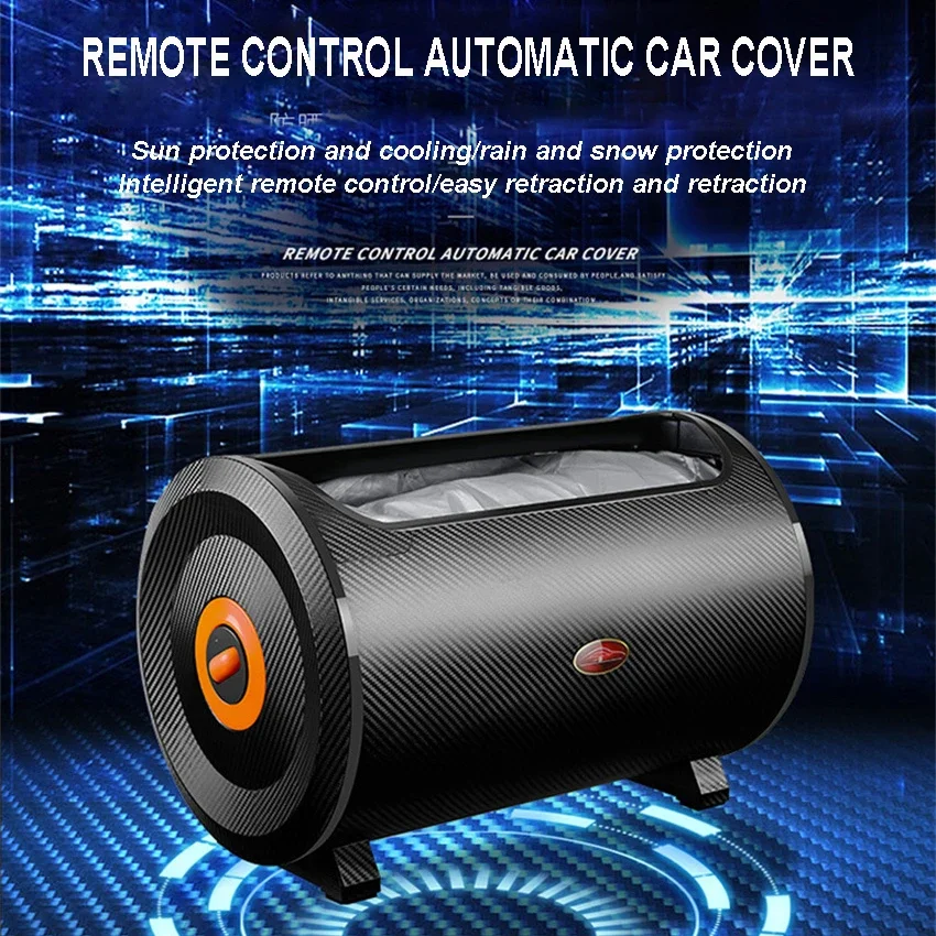 Automatic Car Cover Car Protective Full Cover Automatic Remote Control Intelligent Sun Protection Heat Insulation Rain Cover