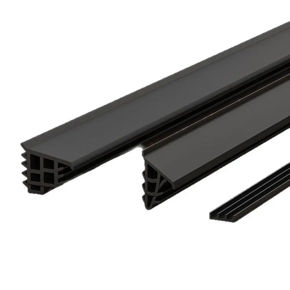 1m/1.5/2m Window Water Blocking Bar Self-Adhesive TPE Window Waterproof Baffl Edge Sealing Waterproof Window Blocking Board