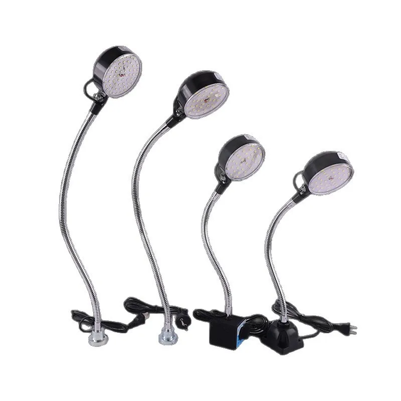 10W 220V LED Machine Tool  Industrial  Equipment Lighting Lathe Machine Tool Punch Milling Machine Hose Work Lamp US Plug
