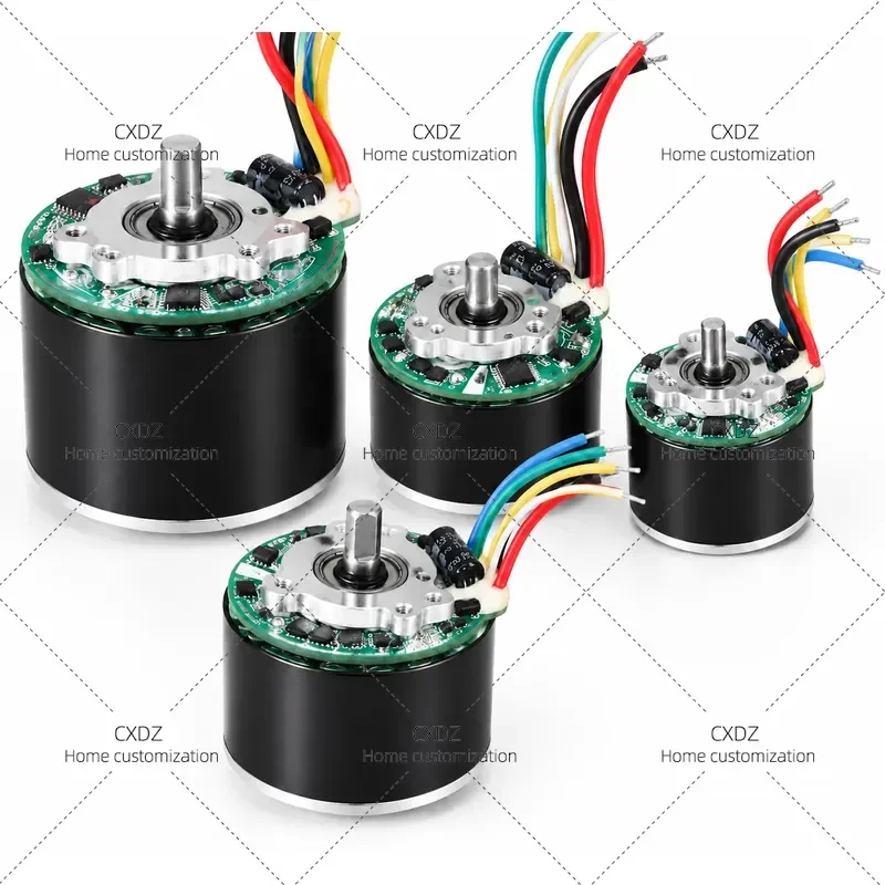 2pcs High End Fascia Gun Brushless Motor DC12V NdFeB Strong Magnetic High Torque CW