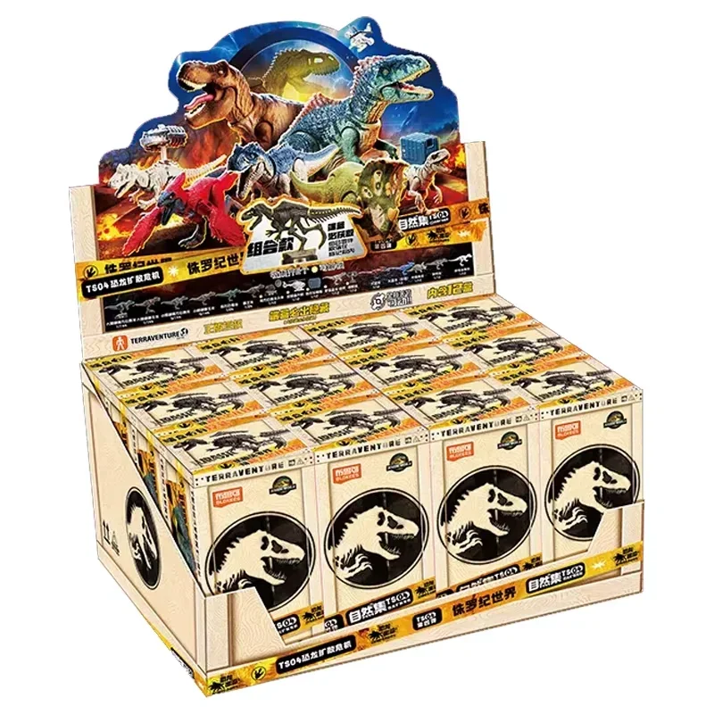 Original Blokees Jurassic World Terraventure TS 04 - Casting Series Blind Box Model Kits Action Figure Ornament Collect Toy Gift - view 5