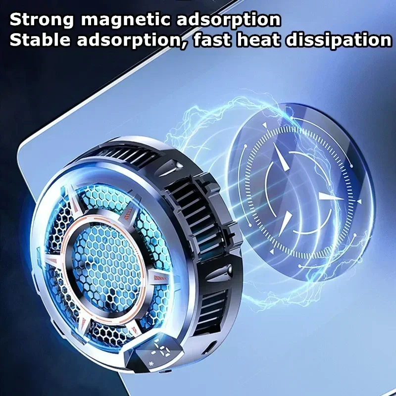 3 سرعات قابل للتعديل اللوحي المبرد الهاتف برودة أشباه الموصلات مروحة التبريد المبرد للكمبيوتر اللوحي الهاتف الذكي PUBG لعبة اللوحي