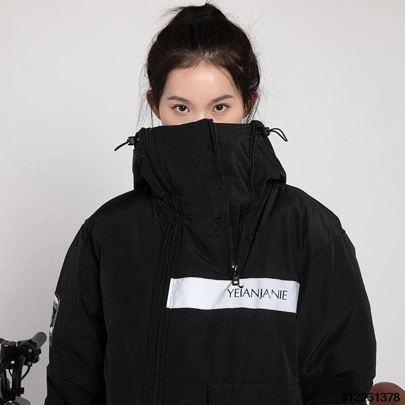 Motorcycle Jacket Waterproof Motorcycle Winter Clothes Keep Warm Motorcycle Onesie Cold-proof Biker Clothes Windbreak Jacket Set