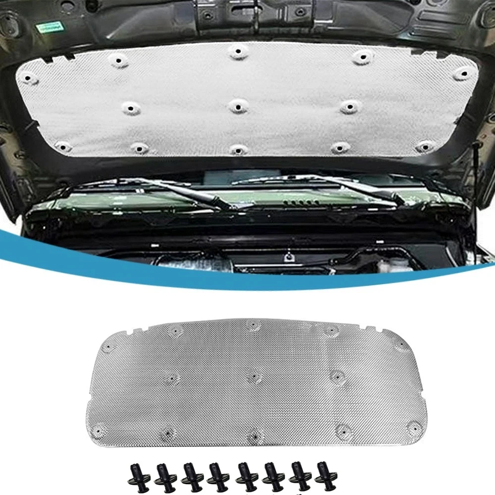 

Для Suzuki Jimny 2019-2024 капот изоляционная накладка передняя крышка двигателя звукоизоляционный тепловой коврик изоляционный хлопок ПЭТ PUR