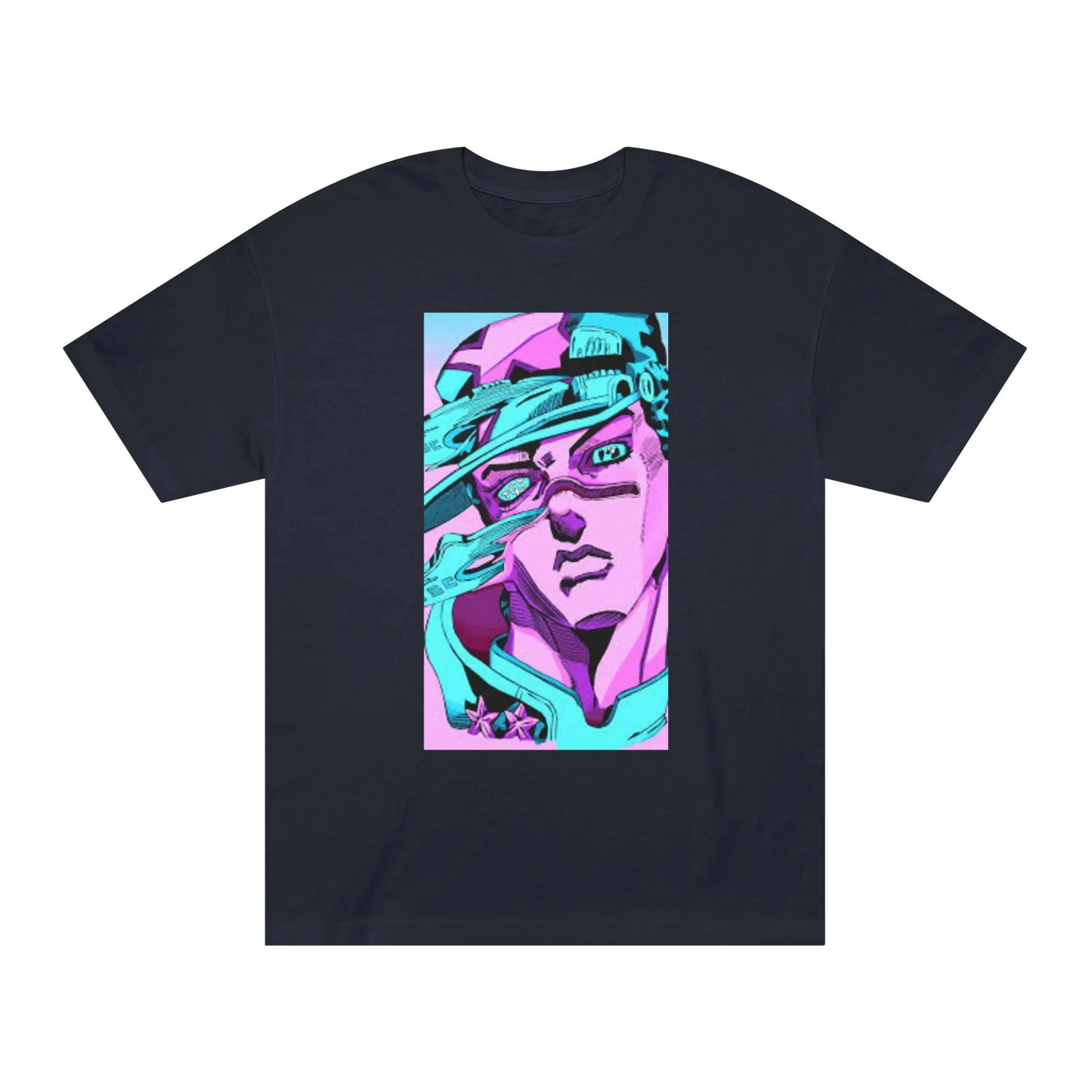

Jotaro Kujo JoJo T-Shirt Anime Graphic Tee for JJBA Fans and Collectors Streetwear High-quality Crew-neck Short-sleeved Men's T