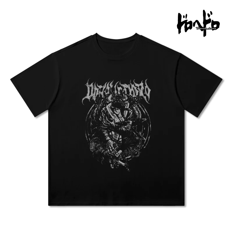 Dorohedoro Nikaido Caiman Noi periférico de animé Camiseta de algodón de manga corta Camiseta para el dolor Harajuku ropa para hombres camisetas gráficas