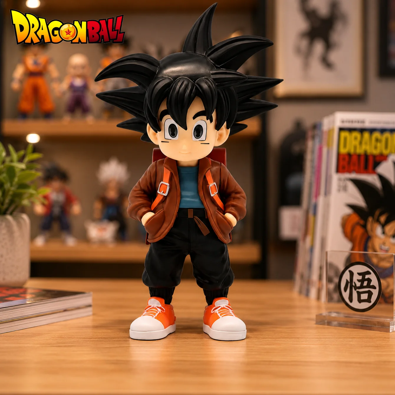 Goku, DB-Figur, Dragon Ball, Anime-Figur, Anime-Merchandise-Geschenk für Freunde zum Geburtstag, Anime-Charakter-Statue, Schreibtisch-Dekoration, Sammlerfigur, Feiertagsgeschenk