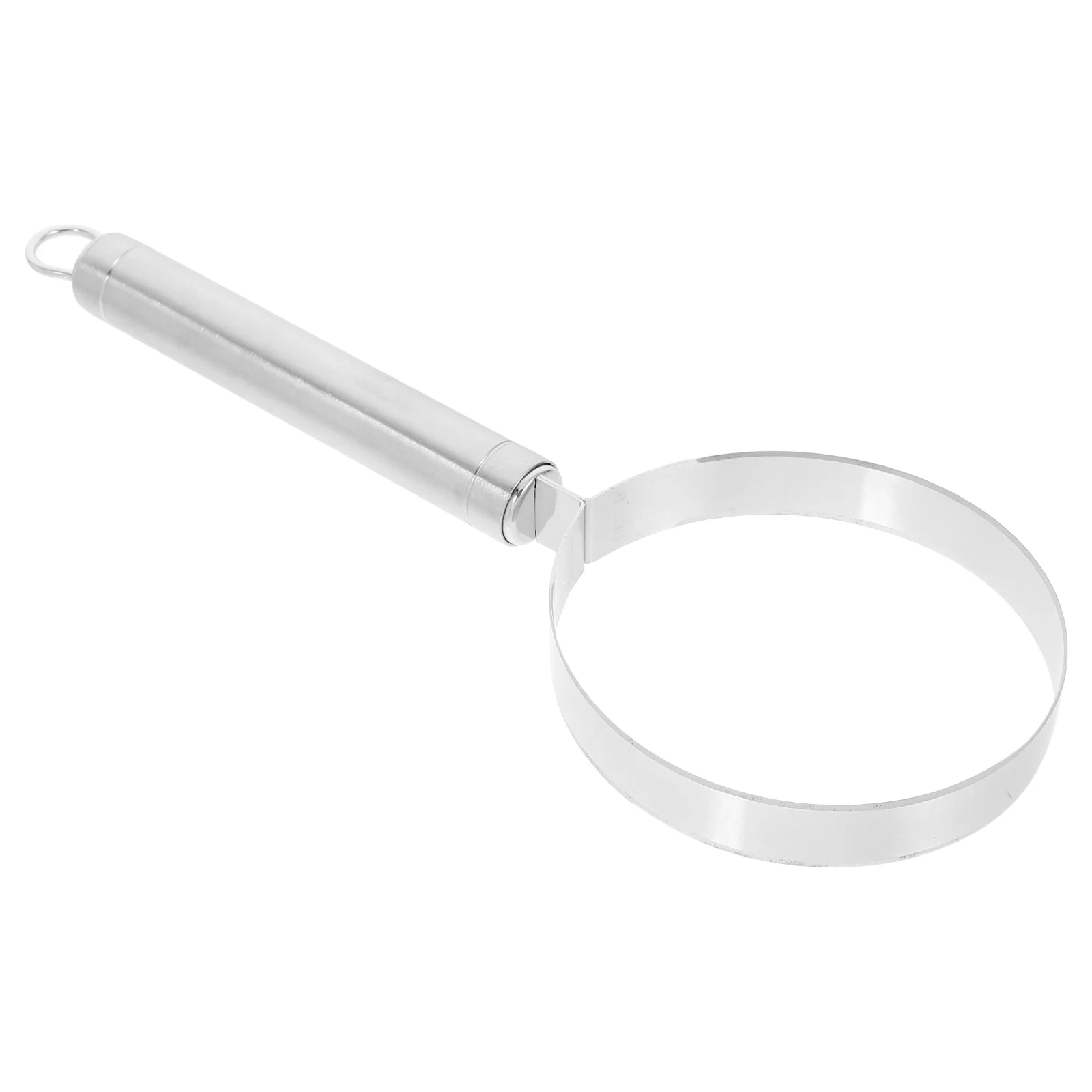 

Stainless Steel Fruit Seeder Watermelon Scoop Kitchen Gadget Portable Round Ring Design Hanging Hole Storage Home Use