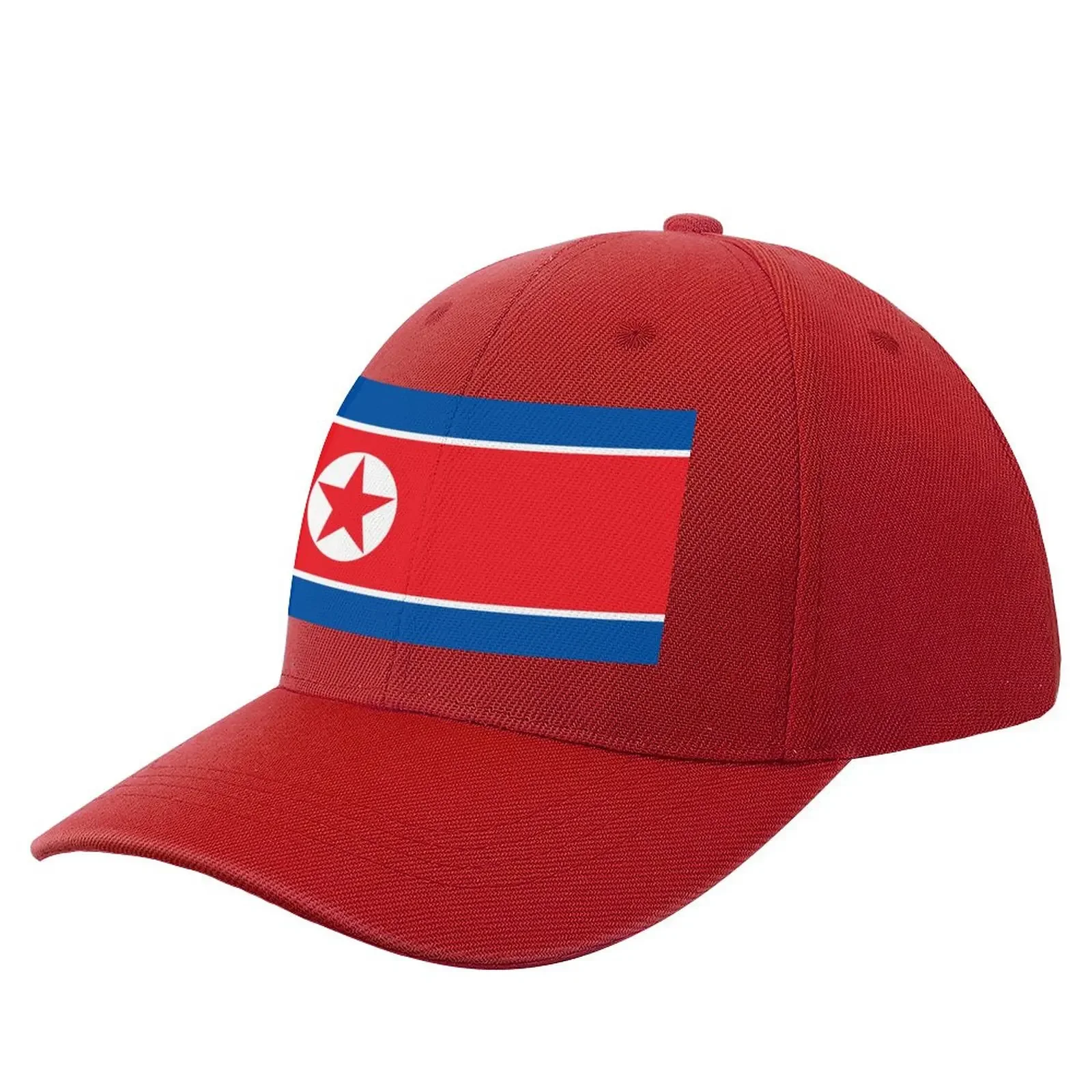 Flag of North Korea Baseball Cap Sun Hat For Children Sun Cap Dropshipping Hat Women Men'S