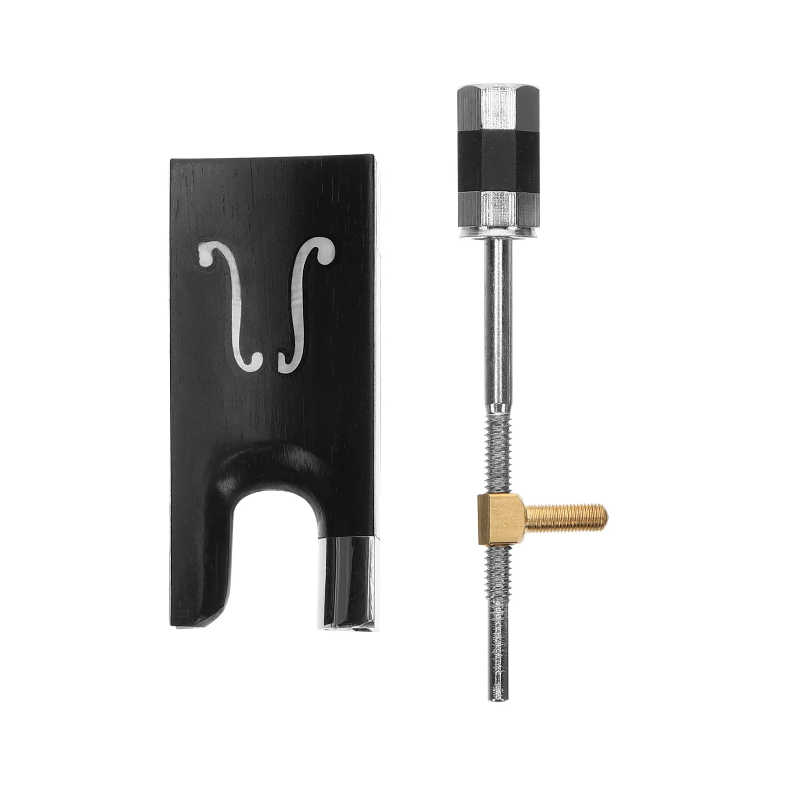 

1Set Violin Bow Frog Practical Replacement Tool Comfortable Use Violin Supplies Student Bow Repair Part Musical Accessories