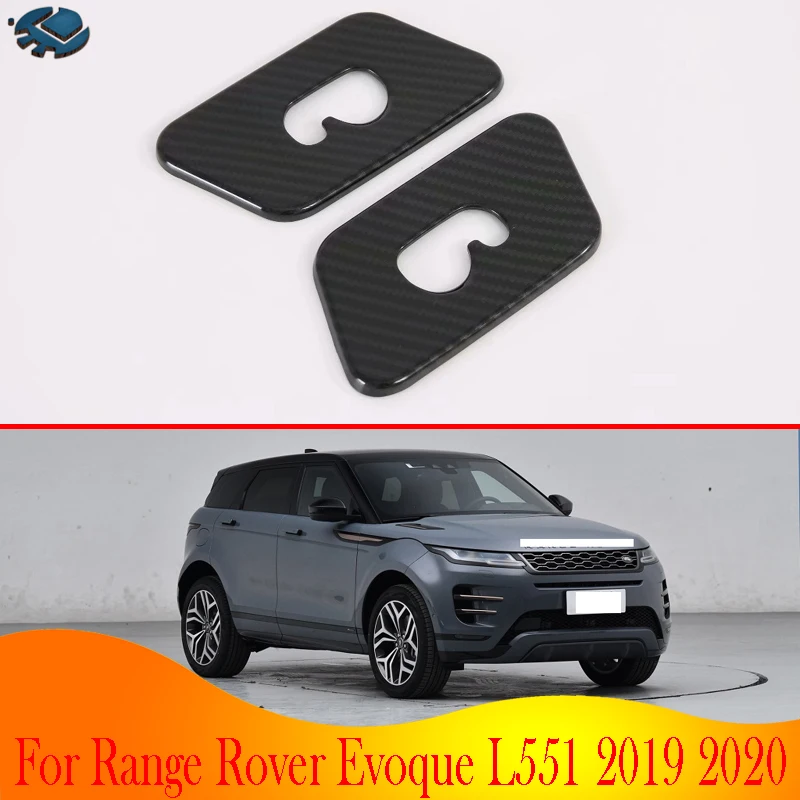 

Для Range Rover Evoque L551 2019 2020 автомобильные аксессуары из углеродного волокна, задний ряд гака для мусора, декоративная рамка
