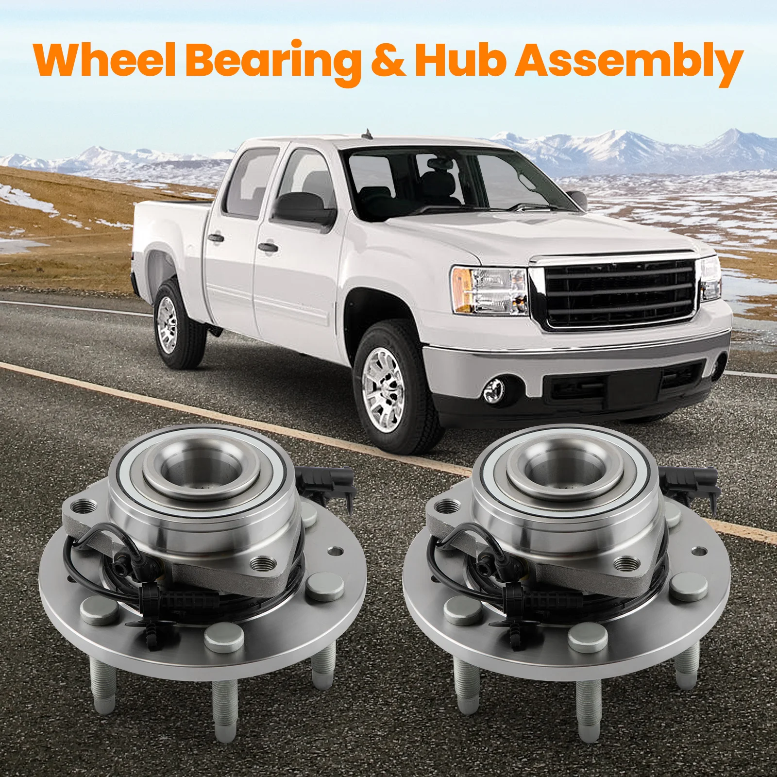 Awd Rwd Front Wheel Bearing Hub For Cadillac Escalade 25918329 Sp500301 07-14 for GMC Yukon Silverado 25918329