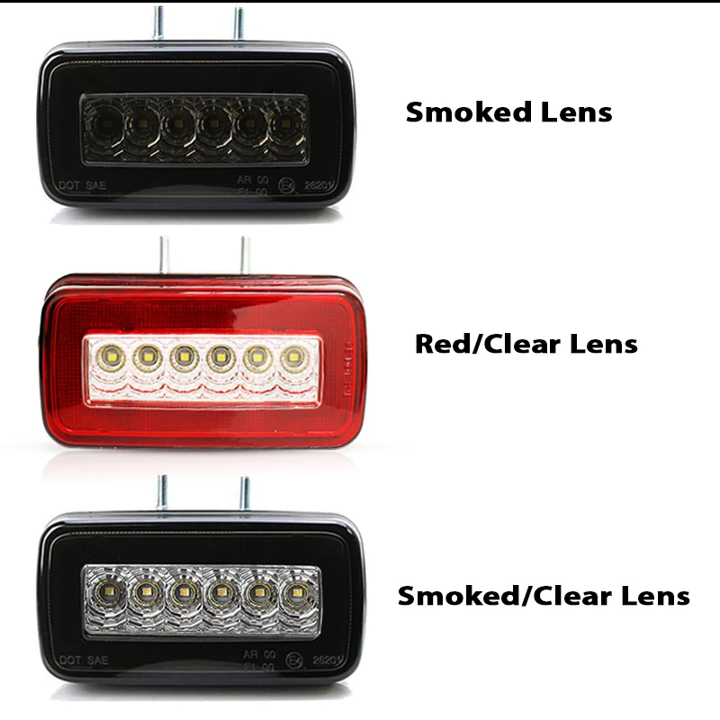 LED Rear Bumper Tail Lights Fog Lights Backup Reverse Lights For 1986-2018 Mercedes-Benz W463 G-Class G500 G550 G55 AMG G63 AMG