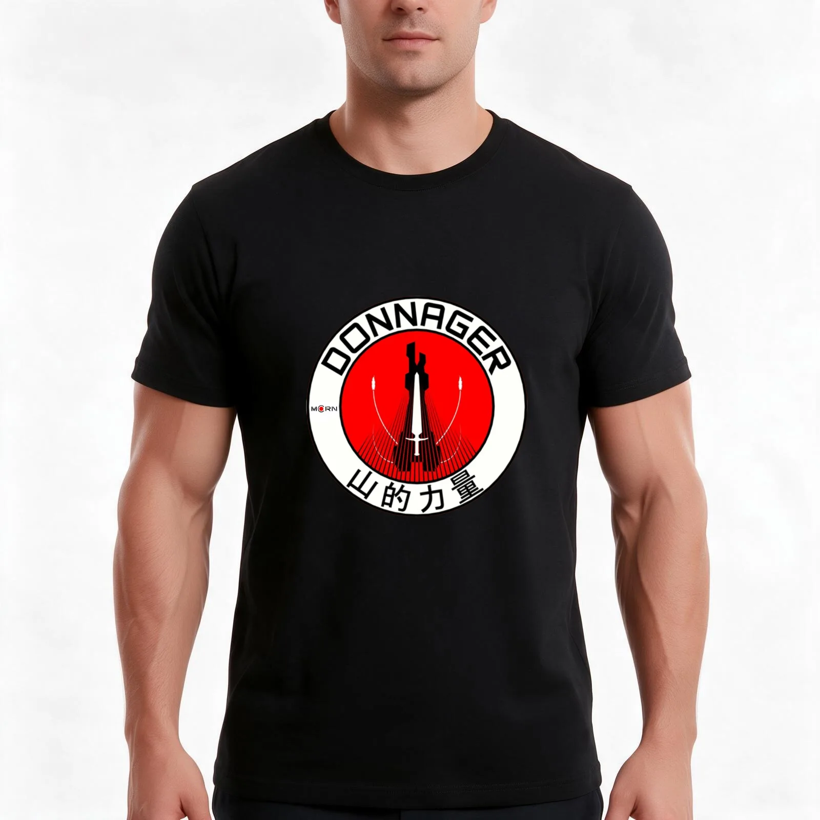 The Expanse - Donnager Crest T-Shirt, Summer Casual Cotton Tee, Oversized Streetwear Tops, Vintage Graphic Print, 100% Cotton