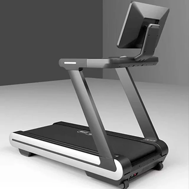 Hot Selling  AC Motor MX Treadmill Luxury Semi  Commercial Touchscreen Treadmill With FIT APP Best Treadmill Factory