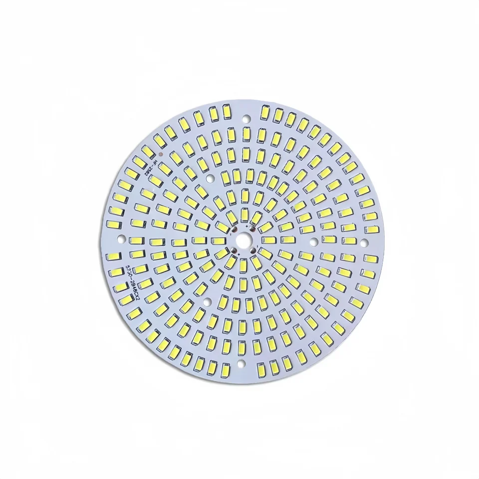 SMD5730 100W Pure Whtie Warm White High Power Light Source 138mm Aluminum Lamp plate Lamp Panel For Ceiling DIY