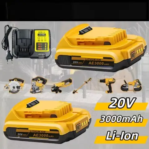For DeWalt 20V 3Ah Max Batteries au Lithium DCB203 Li ion batterie remplacement DCB206 DCB205 DCB204 DCB200 outils électriques