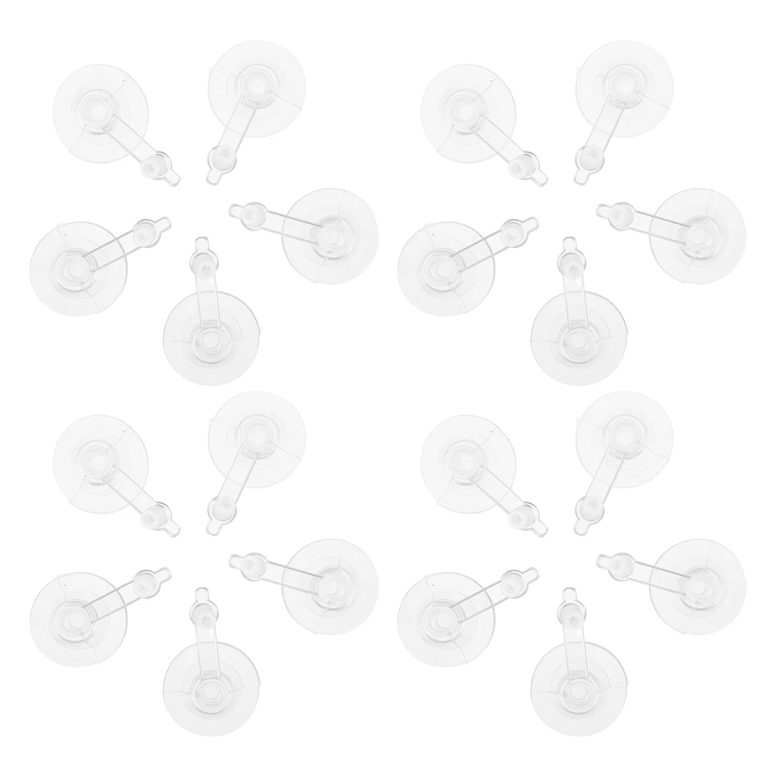จุกสูบลมใส PVC 100 ชิ้น สำหรับเปลี่ยนหัวสูบลมของที่ลอยน้ำในสระว่ายน้ำ โซฟา หมอน ห่วงยาง ใช้วัสดุหนา ป้องกันการรั่วซึม