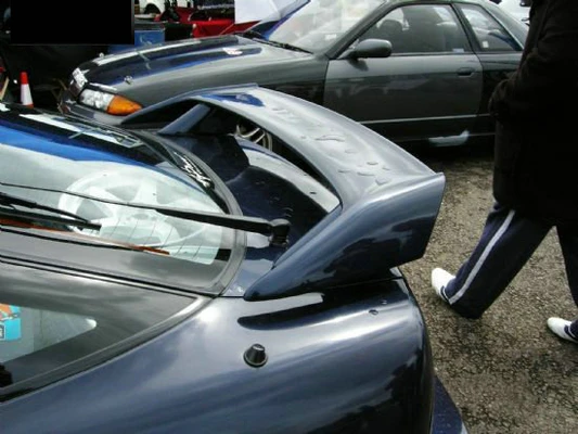 

suitable for Nissan 180SX JDM Fiber Glass Material Rear GT Spoiler Wing