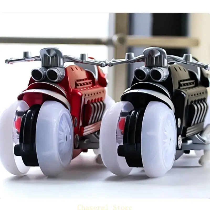 E7ce verbeterde afstandsbediening Motorfiets Hoge snelheid Stunt RC Motorfiets 360 ° Roterend motorspeelgoed Verjaardagscadeau