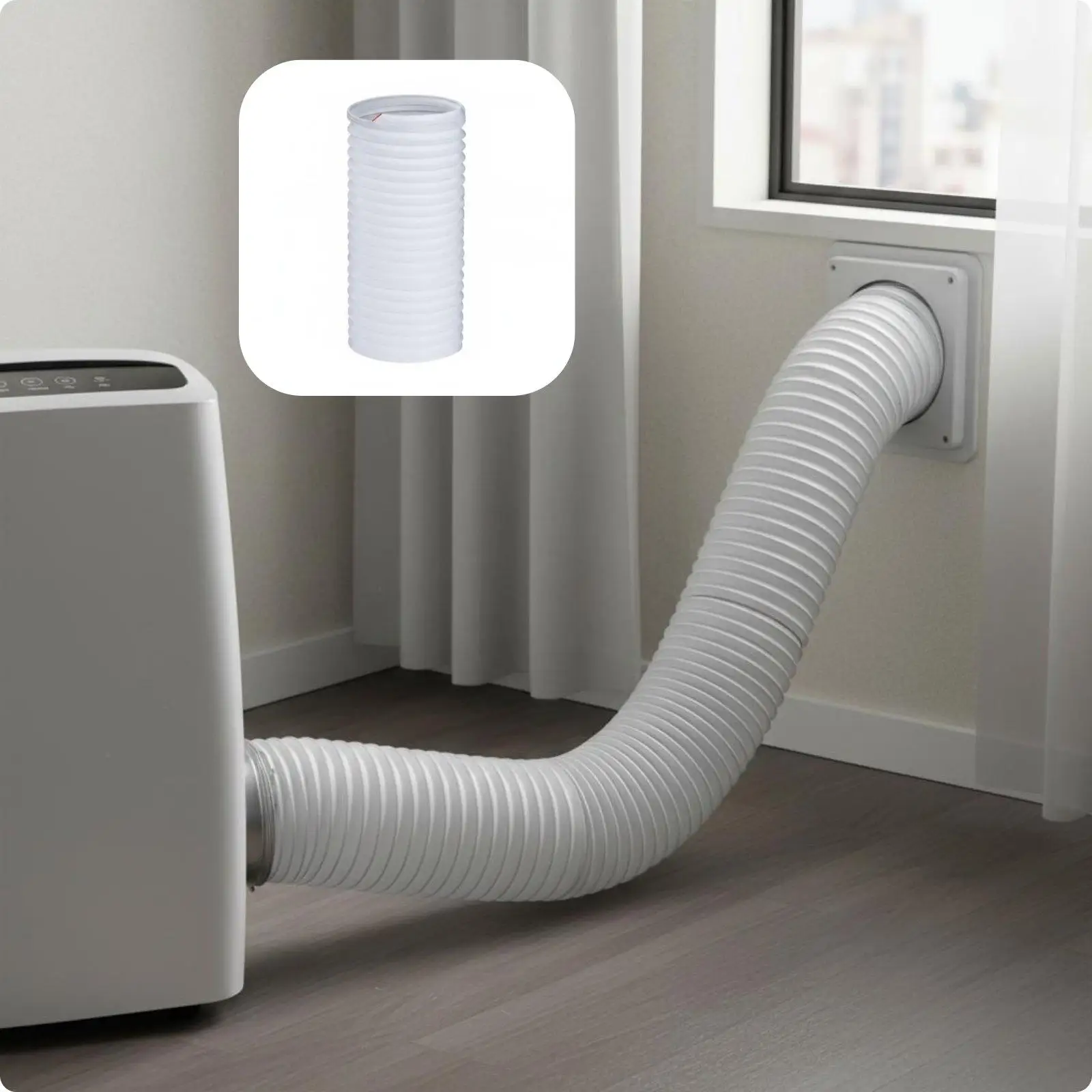 Portable Air Conditioner Exhaust Hose Universal Replacement for Room Cooling